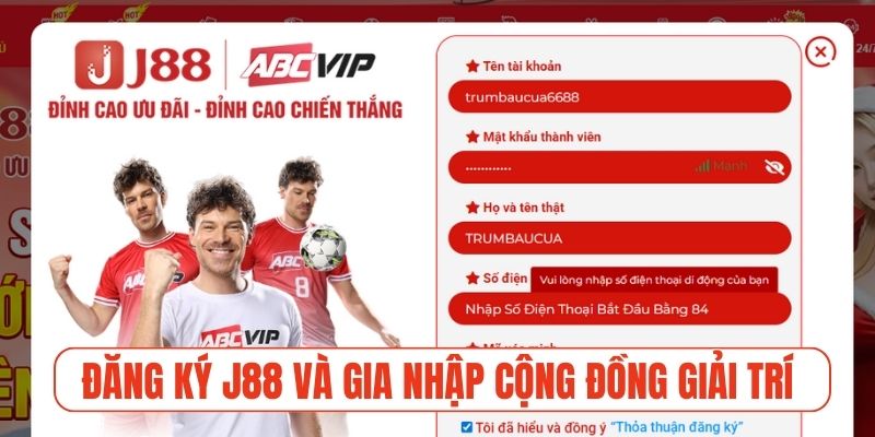 Đăng ký J88 và gia nhập cộng đồng giải trí trực tuyến hàng đầu