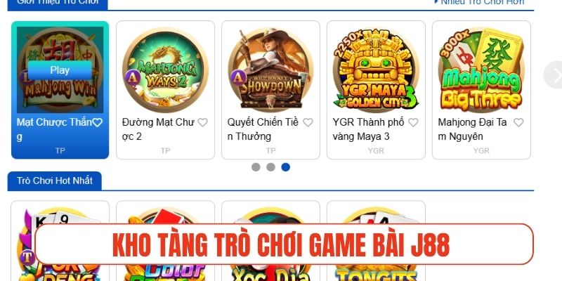 Kho tàng trò chơi dân gian kết hợp hiện đại tại game bài J88