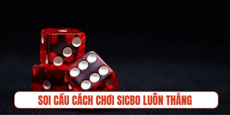 Chiến thuật soi cầu kinh điển của cách chơi Sicbo luôn thắng