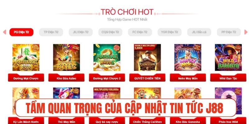 Tầm quan trọng của việc cập nhật tin tức J88 kịp thời